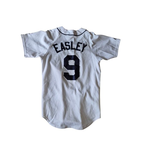 Vintage Detroit Tigers Damion Easley #9 Jersey Genuine MLB Majestic Sz S Unisex - Picture 2 of 7